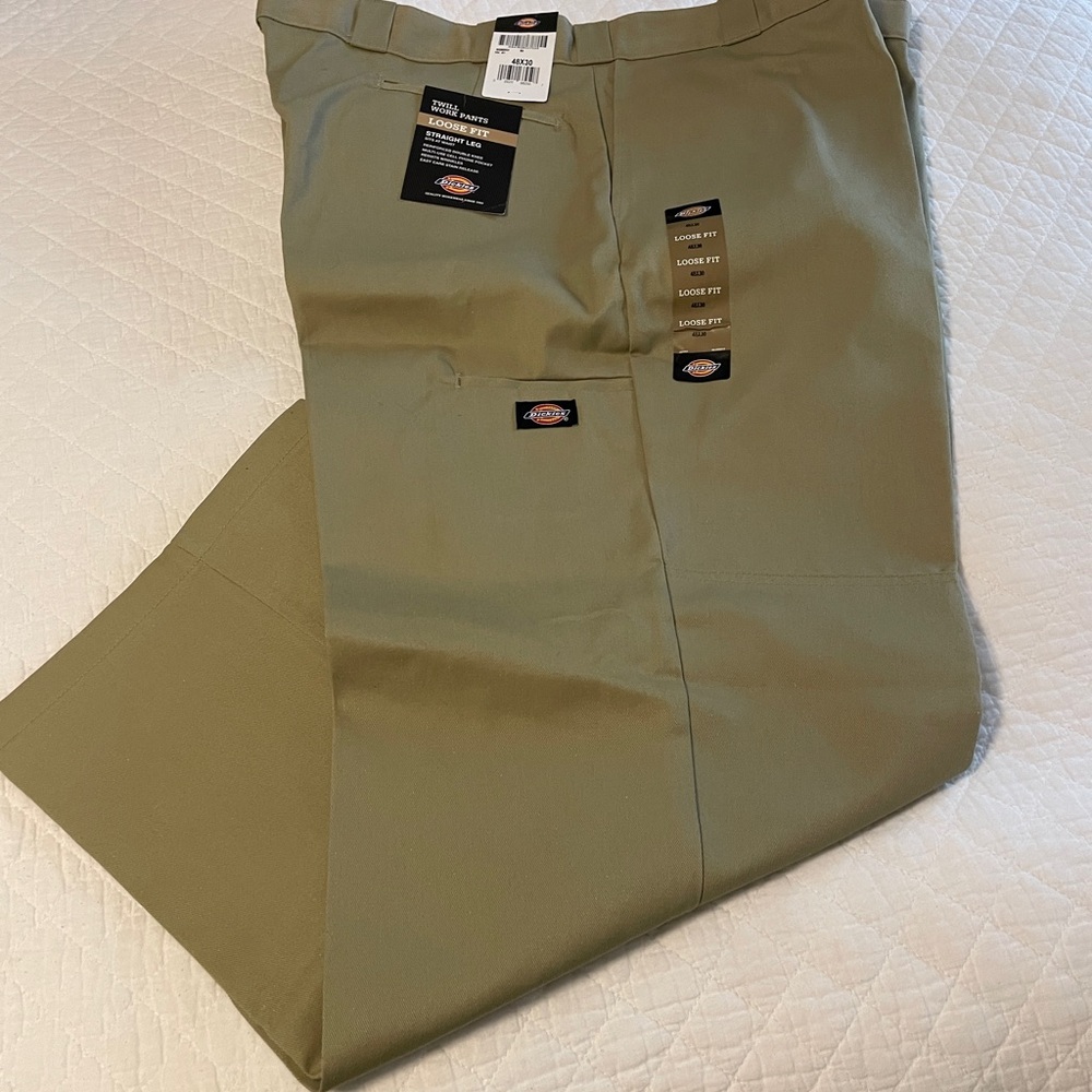 Dickies Men's Olive Chinos